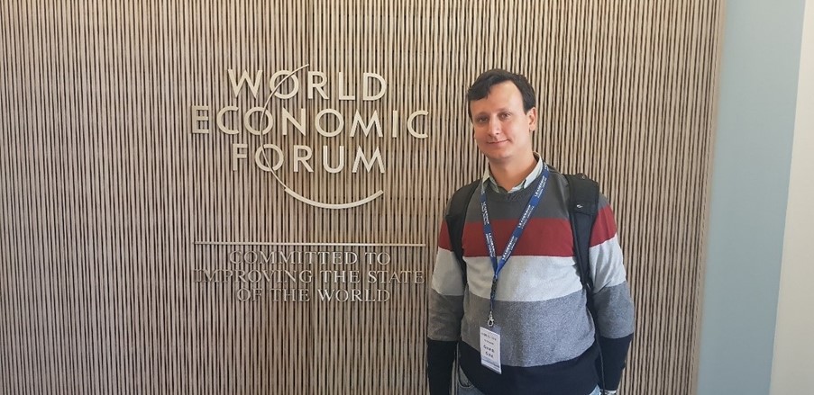 Gabriel Giehl Martins in the World economic forum – Committed to improve the state of the world.