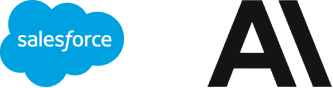 Logos from salesforce, Anthropic